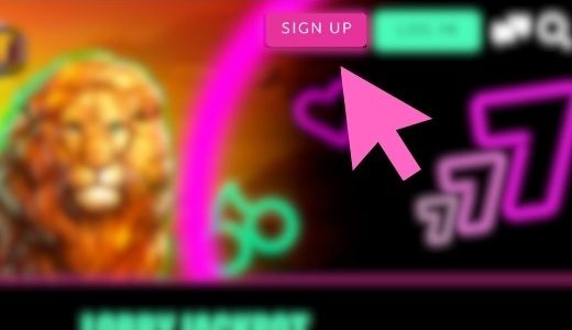 sign up button screen uptownpokiesnow